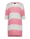 Roberto Collina Sweaters In Pink