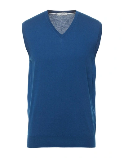 Paolo Pecora Sweaters In Blue