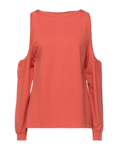 Liviana Conti Sweaters In Orange