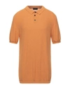 Roberto Collina Sweaters In Orange