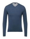 Fedeli Sweaters In Dark Blue