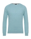 Barba Napoli Sweaters In Sky Blue