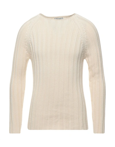 Alpha Studio Sweaters In Ivory