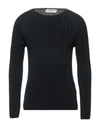 Alpha Studio Sweaters In Dark Blue