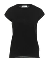 Alpha Studio Sweaters In Black