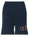 Dsquared2 Shorts & Bermuda Shorts In Dark Blue