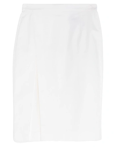 Dsquared2 Midi Skirts In White