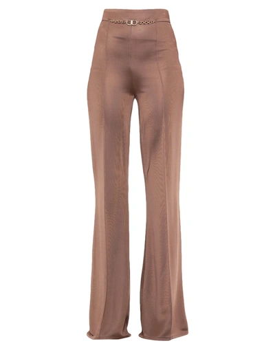 Elisabetta Franchi Pants In Beige