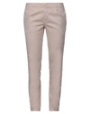 Grey Daniele Alessandrini Pants In Sand