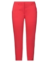 ALICE MILLER ALICE MILLER WOMAN PANTS RED SIZE 10 COTTON, POLYESTER, ELASTANE,13628946UP 6