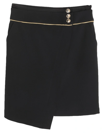 Patrizia Pepe Mini Skirts In Black