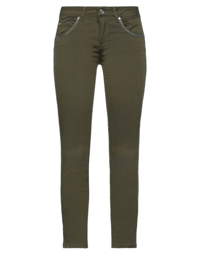 Liu •jo Pants In Military Green