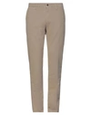 Four.ten Industry 4/10 Four. Ten Industry Man Pants Khaki Size 34 Cotton, Elastane In Khaki