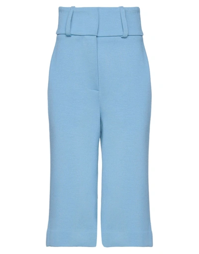 Circus Hotel Cropped Pants In Blue
