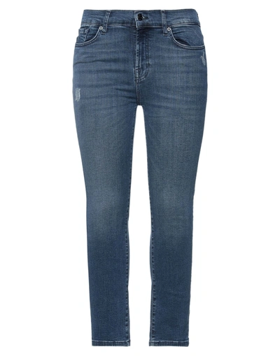 7 For All Mankind Jeans In Blue