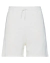 Bel-air Athletics Man Shorts & Bermuda Shorts White Size Xs Cotton