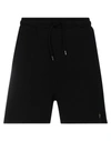 Bel-air Athletics Academy Relaxed-fit Cotton-jersey Shorts In Black