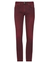 Jeckerson Jeans In Brick Red