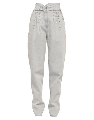 Alberta Ferretti Jeans In Grey