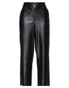 Nanushka Maggie Straight-leg Pants In Black