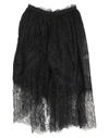 Ermanno Scervino Midi Skirts In Black