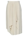 Isabel Marant Midi Skirts In Ivory