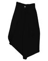 High Midi Skirts In Black