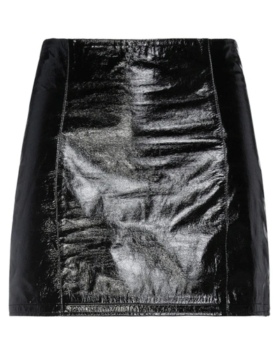 Blumarine Mini Skirts In Black