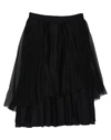 Fabiana Filippi Midi Skirts In Black