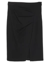 Pinko Midi Skirts In Black