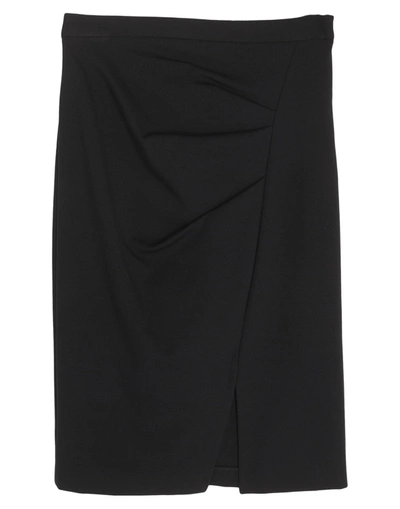 Pinko Midi Skirts In Black