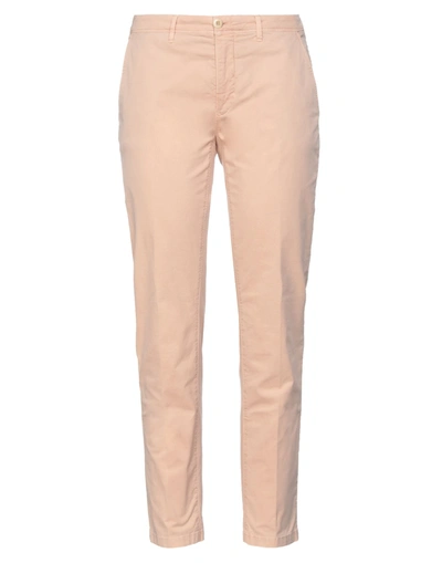 Siviglia White Pants In Orange