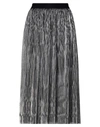 STEFFEN SCHRAUT STEFFEN SCHRAUT WOMAN MIDI SKIRT SILVER SIZE 10 POLYESTER,35474368SU 6