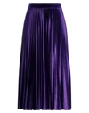 Valentino Midi Skirts In Purple