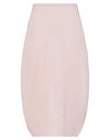Jil Sander Midi Skirts In Pink