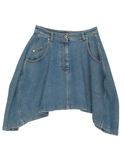 Moschino Denim Skirts In Blue