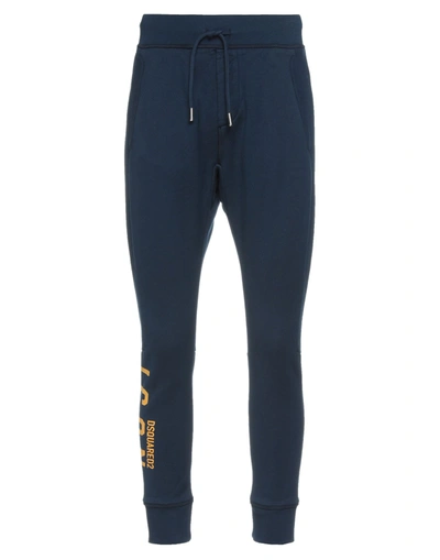 Dsquared2 Pants In Dark Blue