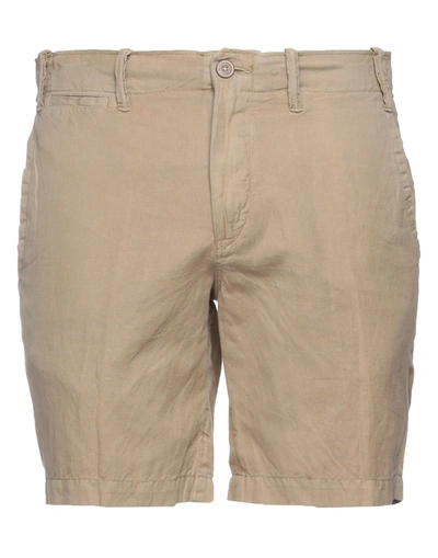 Polo Ralph Lauren Man Shorts & Bermuda Shorts Beige Size 34 Linen, Cotton