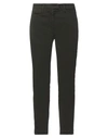 Dondup Woman Pants Dark Green Size 31 Cotton, Elastane