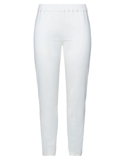 D-exterior Pants In White