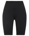 Artica Arbox Artica-arbox Woman Shorts & Bermuda Shorts Black Size M Viscose, Polyamide, Elastane In Black