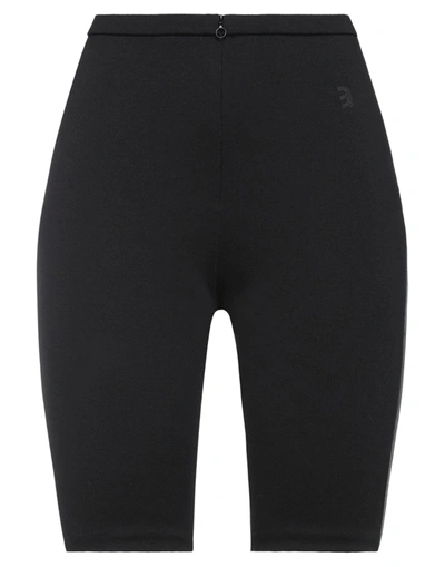 Artica Arbox Artica-arbox Woman Shorts & Bermuda Shorts Black Size M Viscose, Polyamide, Elastane