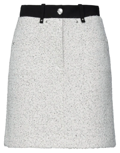 Maje Mini Skirts In Ivory