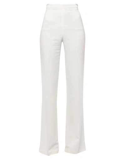 Elisabetta Franchi Pants In White