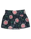 Red Valentino Woman Shorts & Bermuda Shorts Midnight Blue Size 2 Polyester In Blue