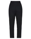 Piazza Sempione Cropped Jersey Tapered Pants In Black