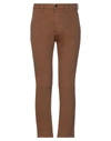 Grey Daniele Alessandrini Pants In Camel