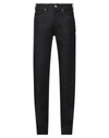 7 For All Mankind Luxe Performance Slimmy Slim Fit Jeans In Black In Silver