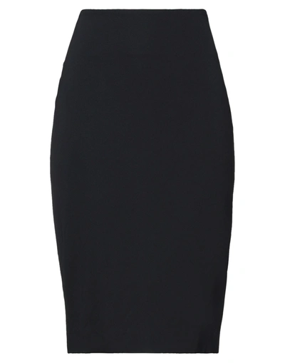 Ermanno Scervino Midi Skirts In Black