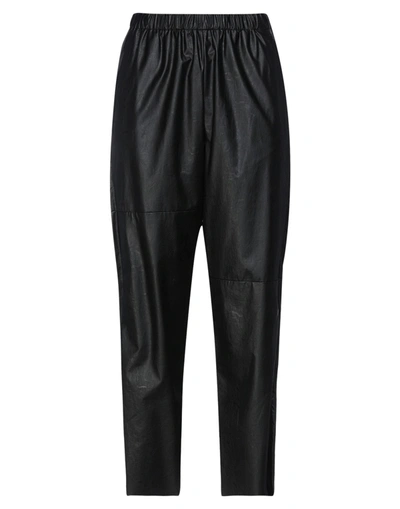 Mm6 Maison Margiela Pants In Black